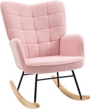 Pink Rocking Chair for