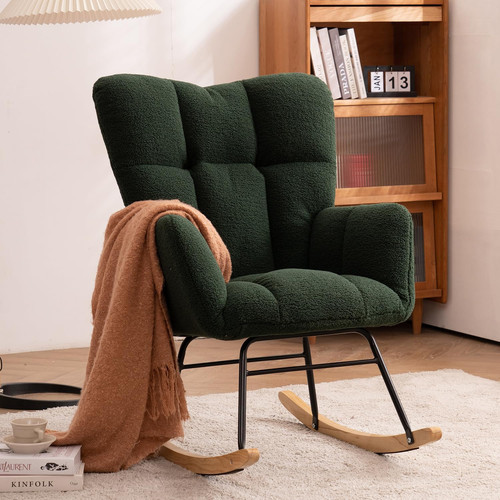 Nursing rocking chair green - nursing,