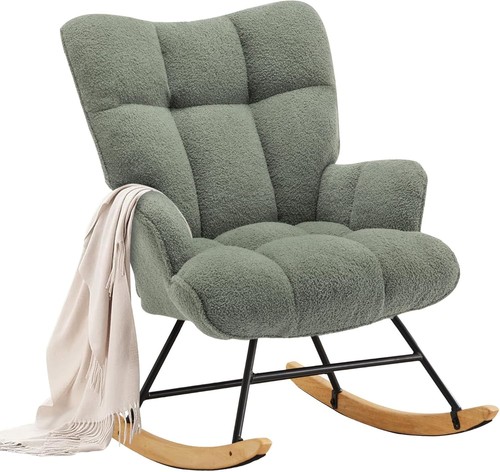 Teddy fleece rocking chair - fleece,