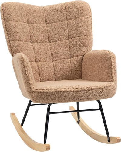 Modern wingback rocking - modern, chair