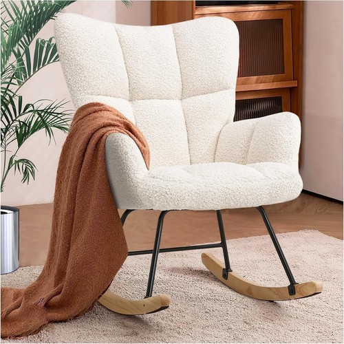 Ivory rocking chair teddy - ivory,