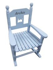 Blue Personalised Kids Chair