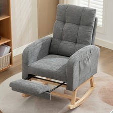 Rocking Chair with Footrest